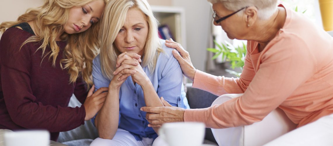 The presence of family is the biggest support